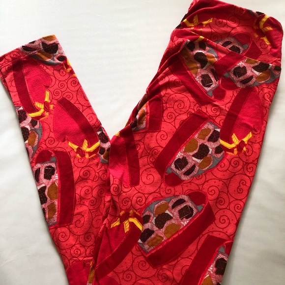 LuLaRoe Pants - Valentine’s Day! LuLaRoe Leggings-One Size